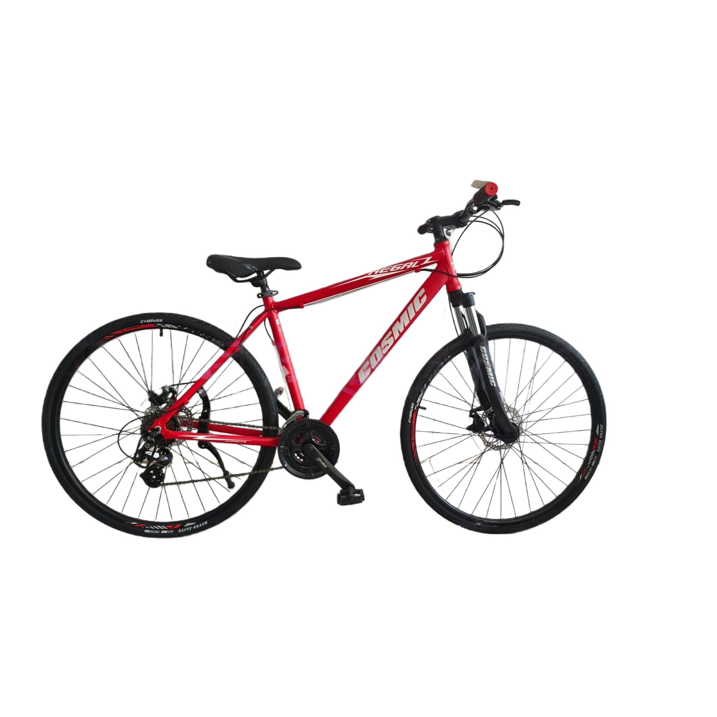 700C Flat Handlebar Road Aluminum Alloy Variable Speed Mountain Bike for Teenagers and Men, Same Style for Commuting