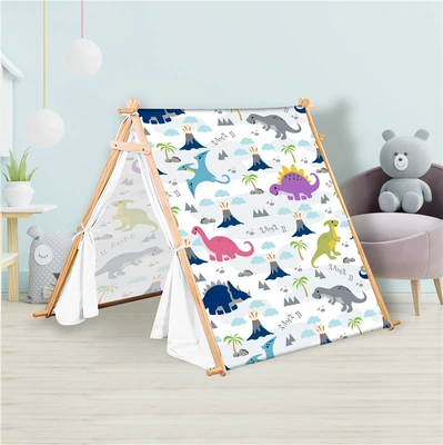 children's cartoon series children's tent – Çadırlar - cartoon-series-4-single