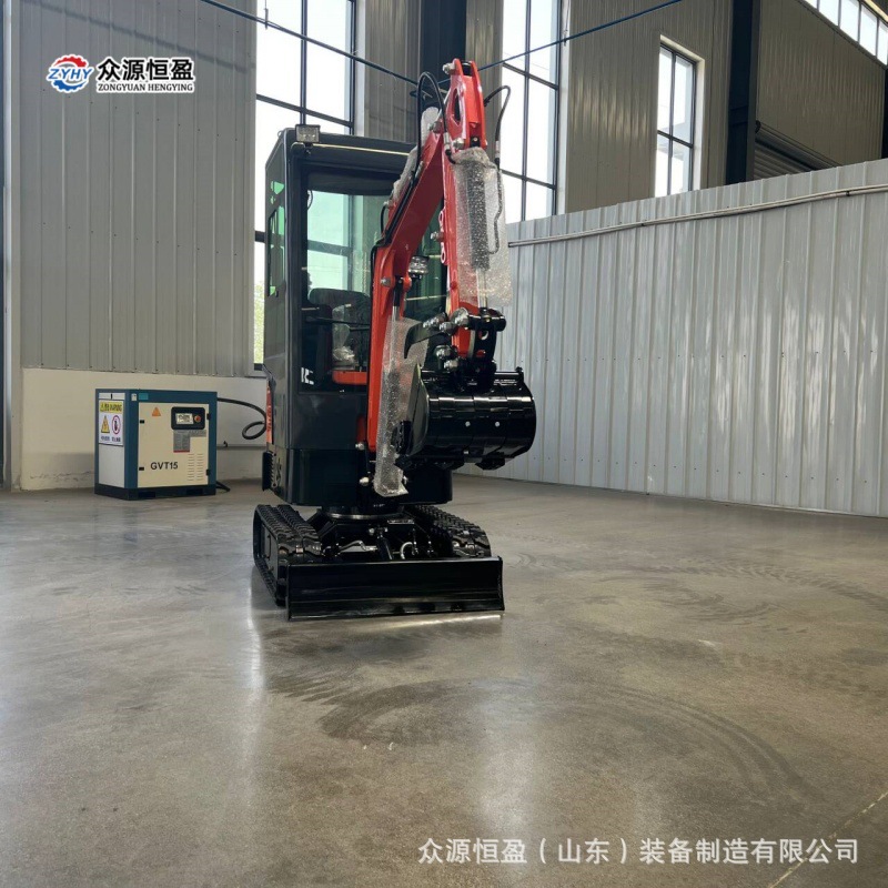 小型挖掘机 挖地家用工程破碎果园常柴洋马挖沟 10型履带挖掘机