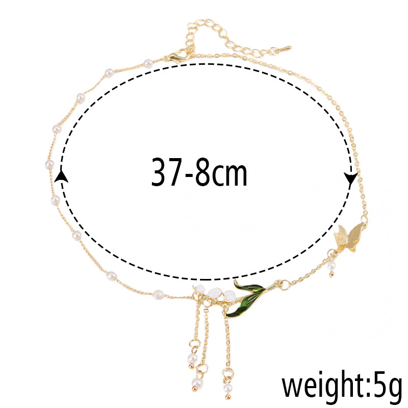 1 Piece Fashion Butterfly Alloy Plating Womenu0027S Necklace