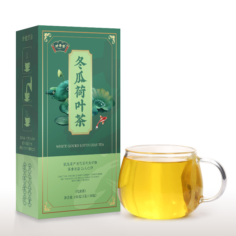 Melon Lotus leaf tea rose Cassia seed men and women Fat Hawthorn Herbal tea health preservation combination Teabag Make tea