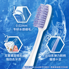 Lion King Soft Bristle Toothbrush Fine bristles Fine bristles Feather Fiber Super Tough Spiral Wholesale One piece drop shipping & New Packaging