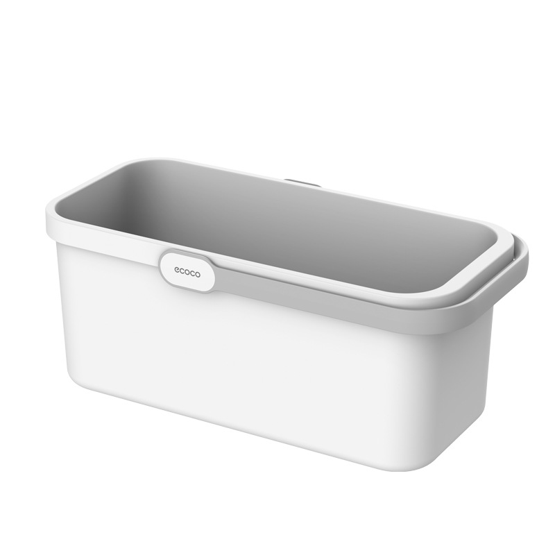 Cubo de plástico doméstico grande portátil rectangular lavabo esponja trapeador trapeador especial cubo trapeador