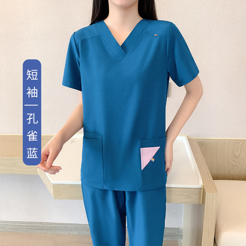 여성용 피콕블루 반팔 [청산, 반품불가]