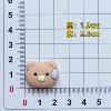 Sweating bear head (height 1.9*width 2.3)