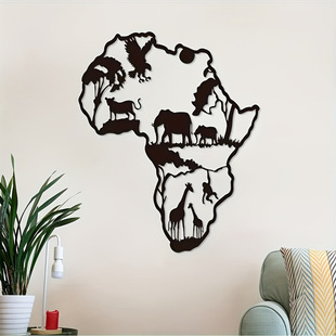 U 38257 Iron art silhouette wall decoration �Fˇ��Ӱ�͏d����