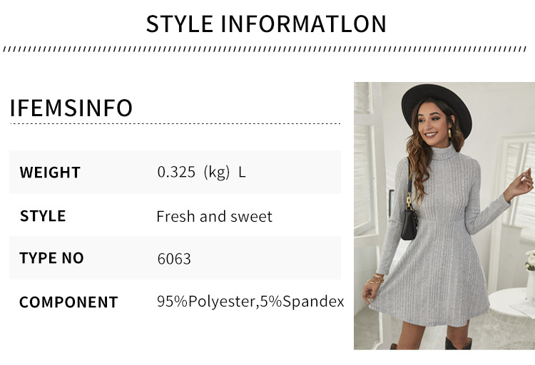 Elegant Long Sleeve Dress