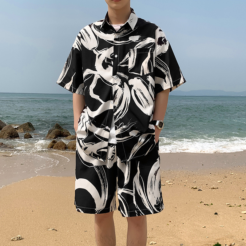 TZ526 비치 슈트 블랙