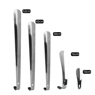 Stainless steel shoe puller long whip pull shoes slip-on shoes non-bending lazy long handle whip shoes wear shoes in stock