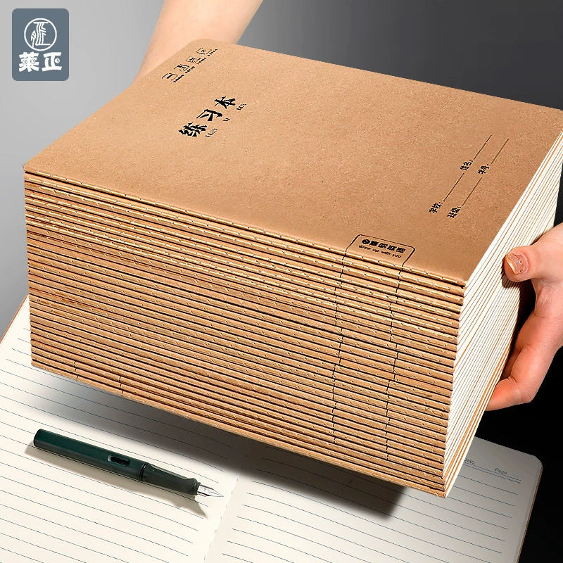 Тетрадь для домашних заданий 16K для учащихся начальной школы, специальный английский текст, тетрадь по китайской математике для учащихся младших классов средней школы, утолщенная