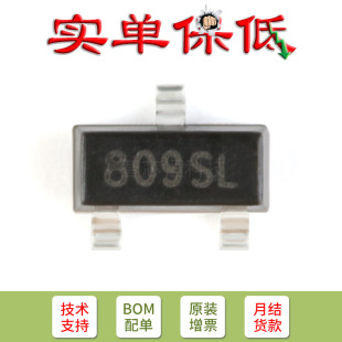 ֻ�Nԭ�b  SGM809-SXN3L/TR �zӡ809SL SOT-23 ΢̎�����O��оƬ