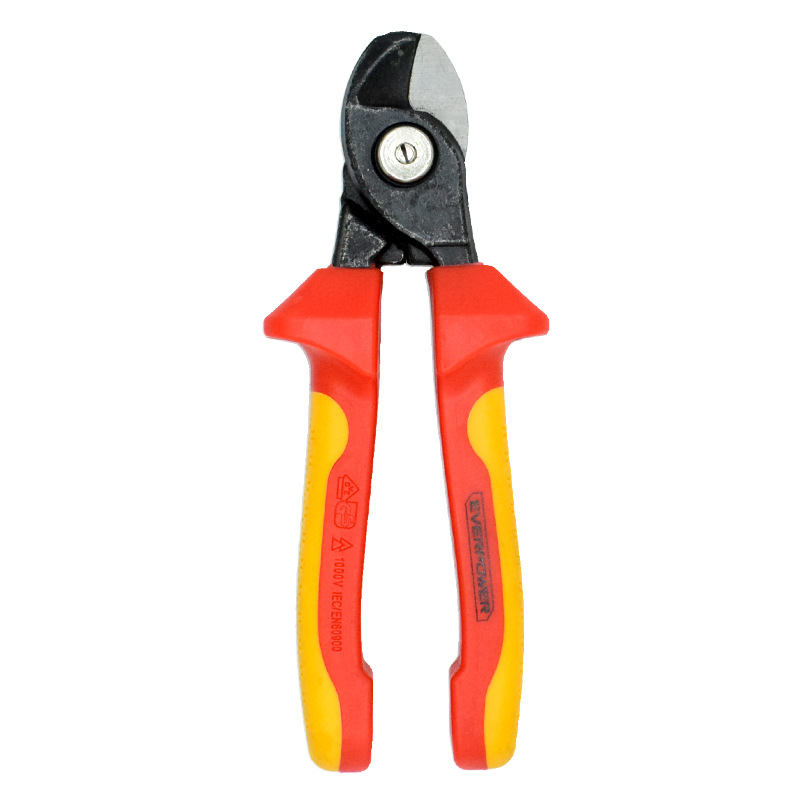 EVER POWER/艾威博尔100854 双色柄VDE绝缘电缆剪钳