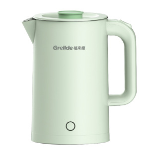 Grede Electric Kettle Household 304 Stainless Steel 1.7L Large Capacity Kettle Double Layer Anti-scalding D2818A