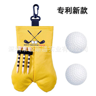 Cross-border outdoor golf bag golf tool bag nail bag hanging bag prank golf storage bag