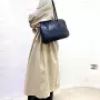 波士顿女士头层通勤托特包