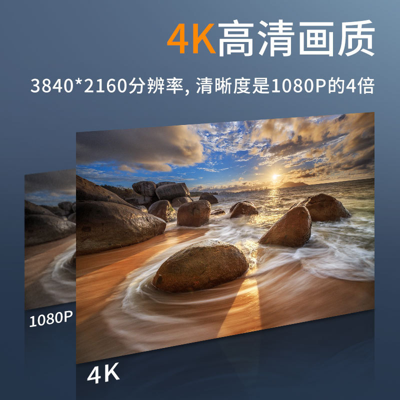 捷森hdmiケーブルのハイビジョンケーブルは2.0テレビのセットトップボックスのコンピュータのノートパソコンのディスプレイの4kデータを接続して延長します。|undefined