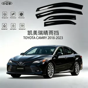 Toyota Camry 2018-2024 üçün avtomobil yağışlıqları, spoyler