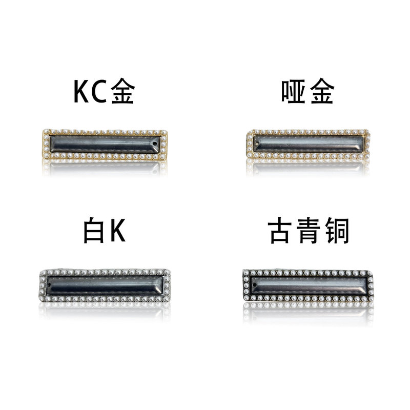 新しい宋錦リボンパールヘアピンベース/香雲糸ヘアピン diy アクセサリーベースヘアアクセサリージュエリーアクセサリー|undefined