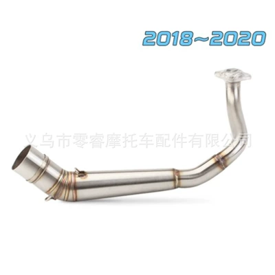 Motorcycle Modified Exhaust Pipe Suitable for Honda Pcx125 Pcx150 Stainless Steel Exhaust Pipe (Motorcycle exhaust pipe) - pcx125-middle-section