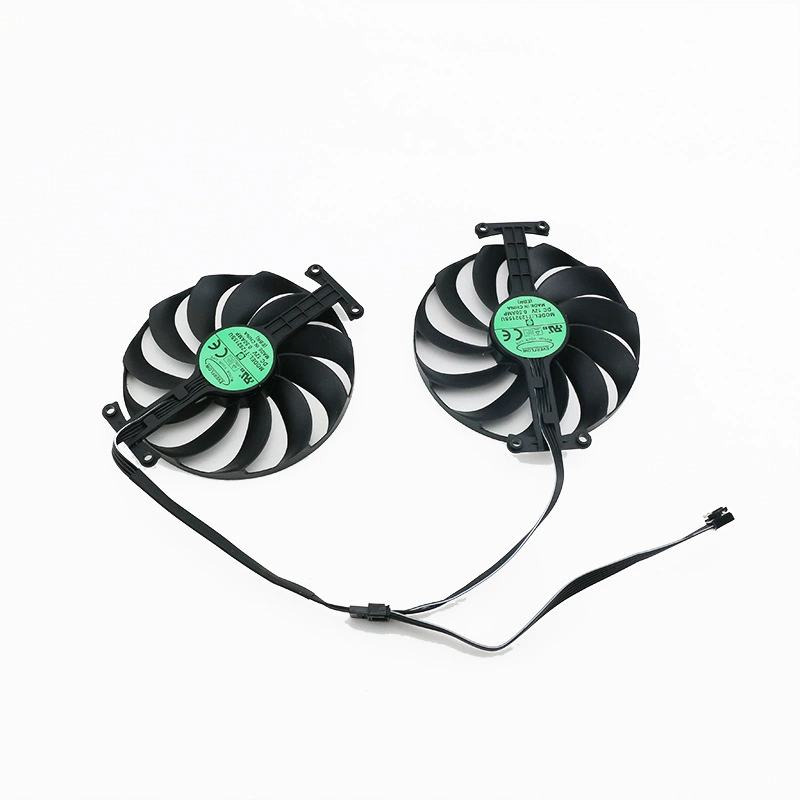 Подходит для ASUS/RTX 3060 3060Ti 3070 DUAL Giant Shark V2 OC видеокарты система охлаждения