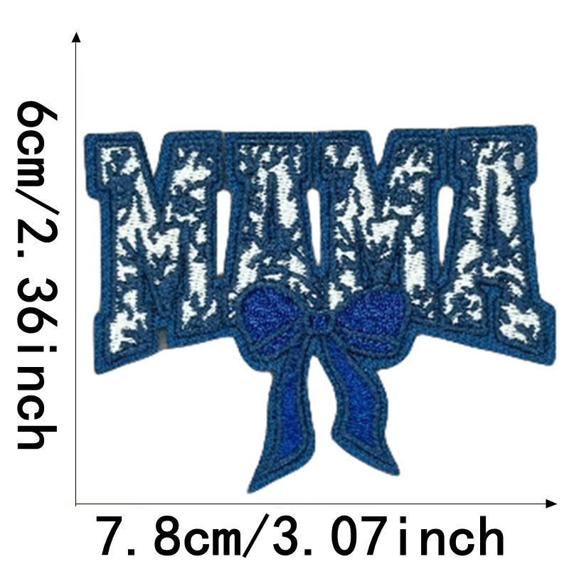 建興国境を越えたスポットホットセールモデル Grete MAMA アイロン刺繍布パッチ diy 帽子バッグアクセサリーパッチ|undefined