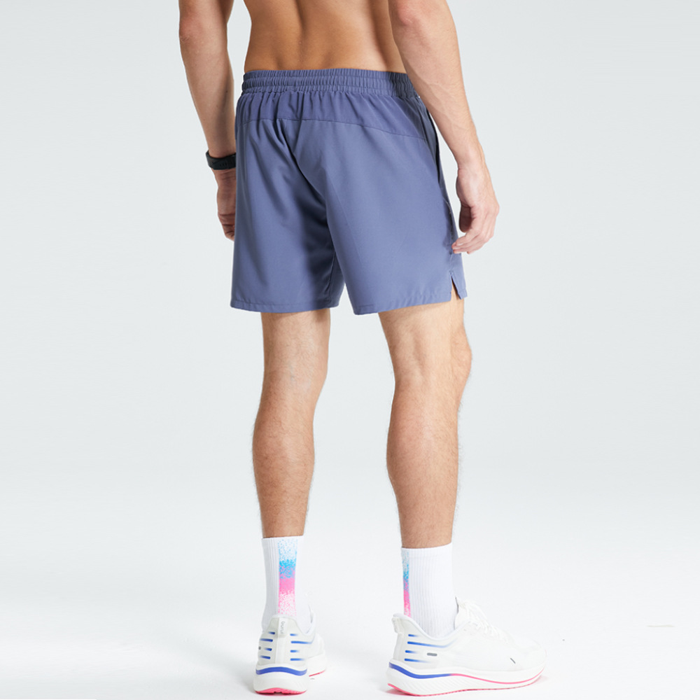 Pantalones cortos de seda de hielo de secado rápido de verano LULU Pantalones de cinco puntos de entrenamiento de enfriamiento transpirable de gran tamaño de color sólido para hombres