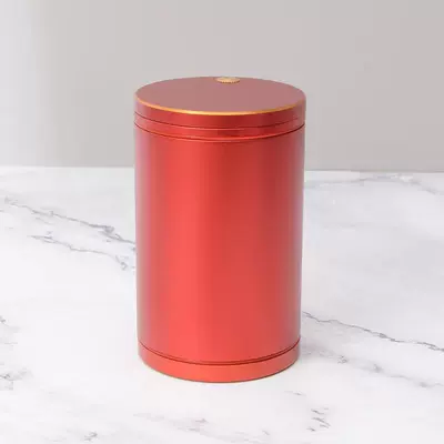 Large Heightened High-End Enclosed | Car ashtray - small-size-68-diameter-height-110-solid-color-side-pushred-standard
