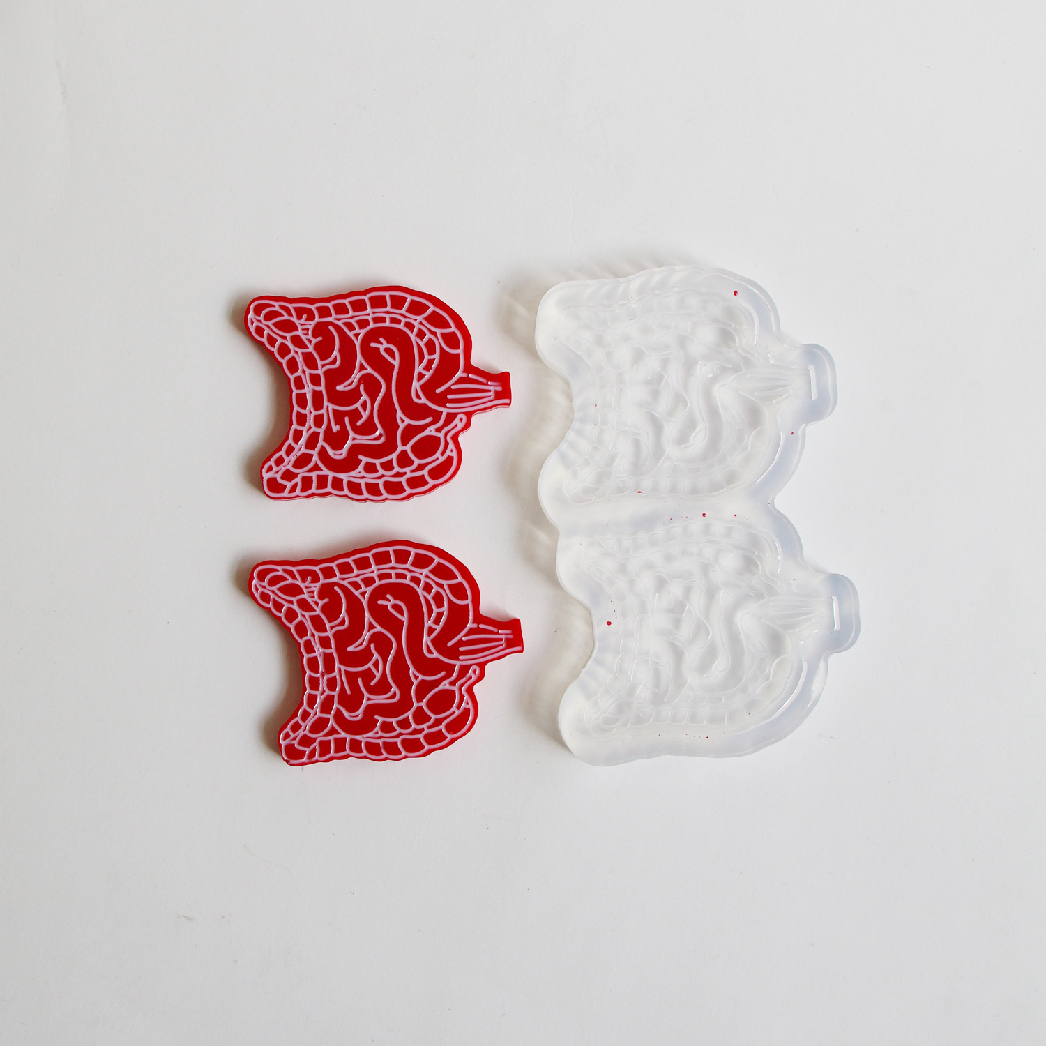 Silicone keychain
