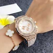 跨境品牌手表欧美风范男士时尚休闲手表满天星满钻条钉手表可代发