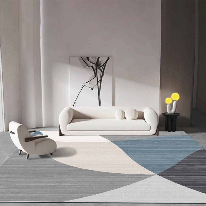 Alfombra de sala de estar 2023 nueva mesa de centro manta sofá desechable dormitorio cama de lujo ligero de alta gama hogar tapete Tianjin