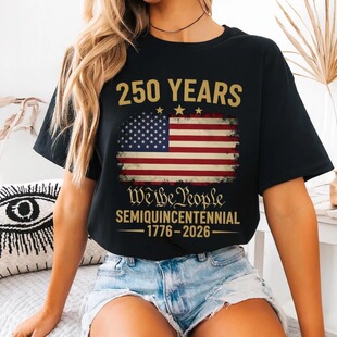 250 Years USA American Semiquincentennial 1776 2026 We The P