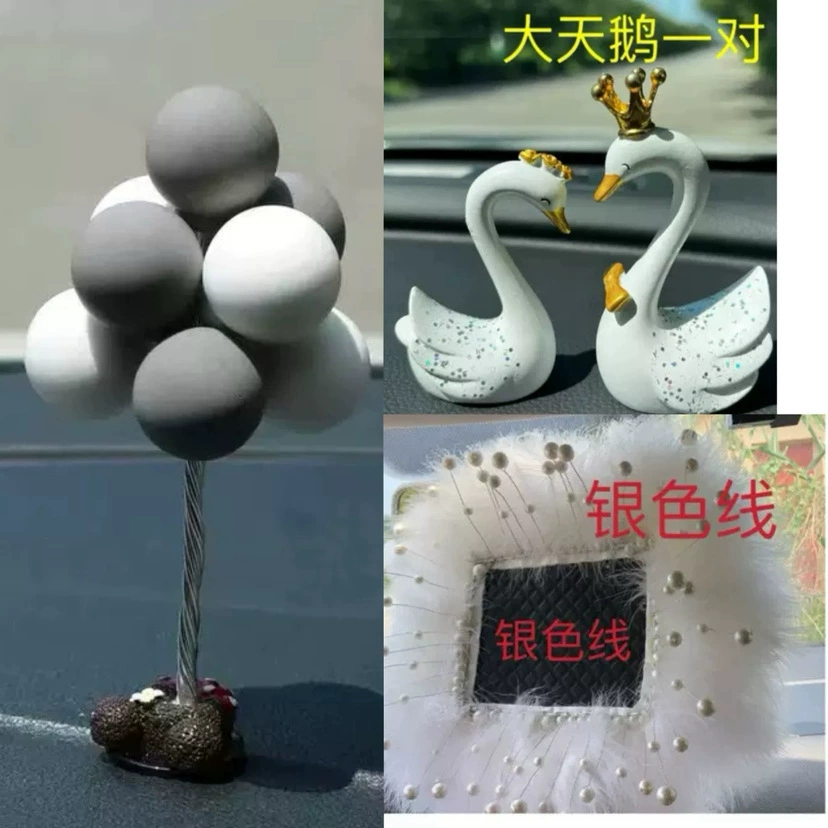 Ceramic perfume, decorations for auto, cat