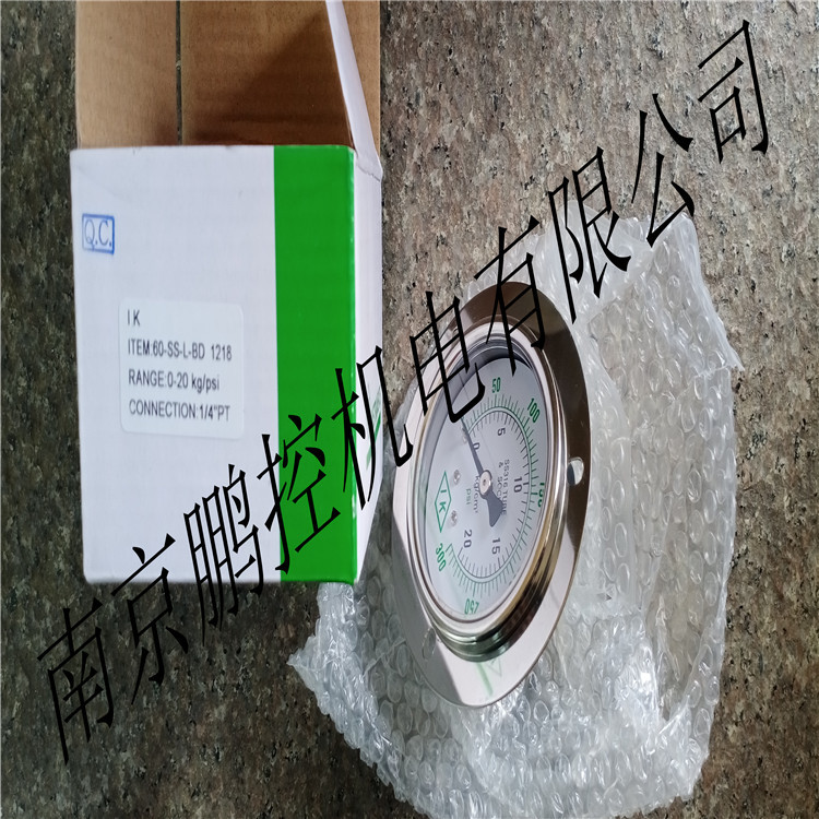 ASK压力表2.50-20KG 