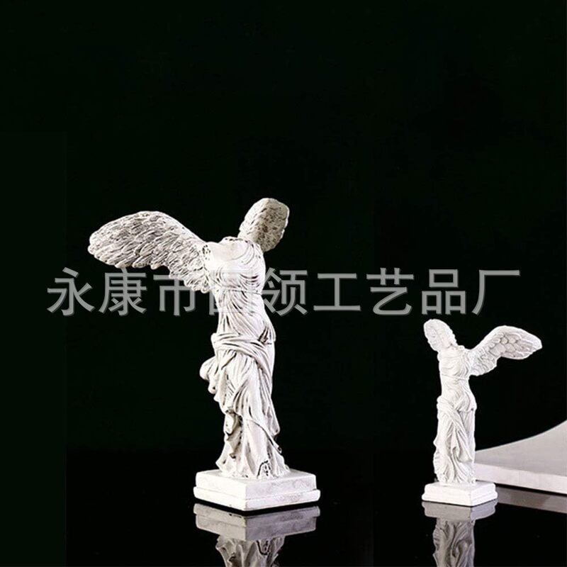 Amazon popular victory goddess resin crafts decoration home decoration decoration study living room shooting props