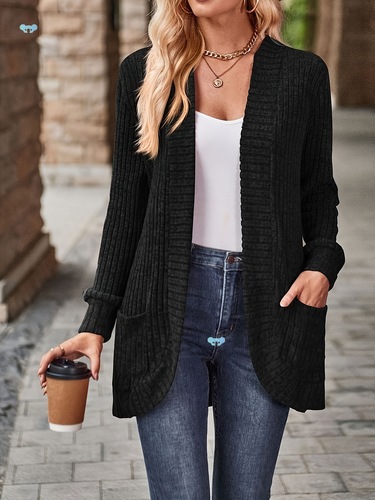 Elegant Orientation + Fashionable Loose Casual Solid Color
