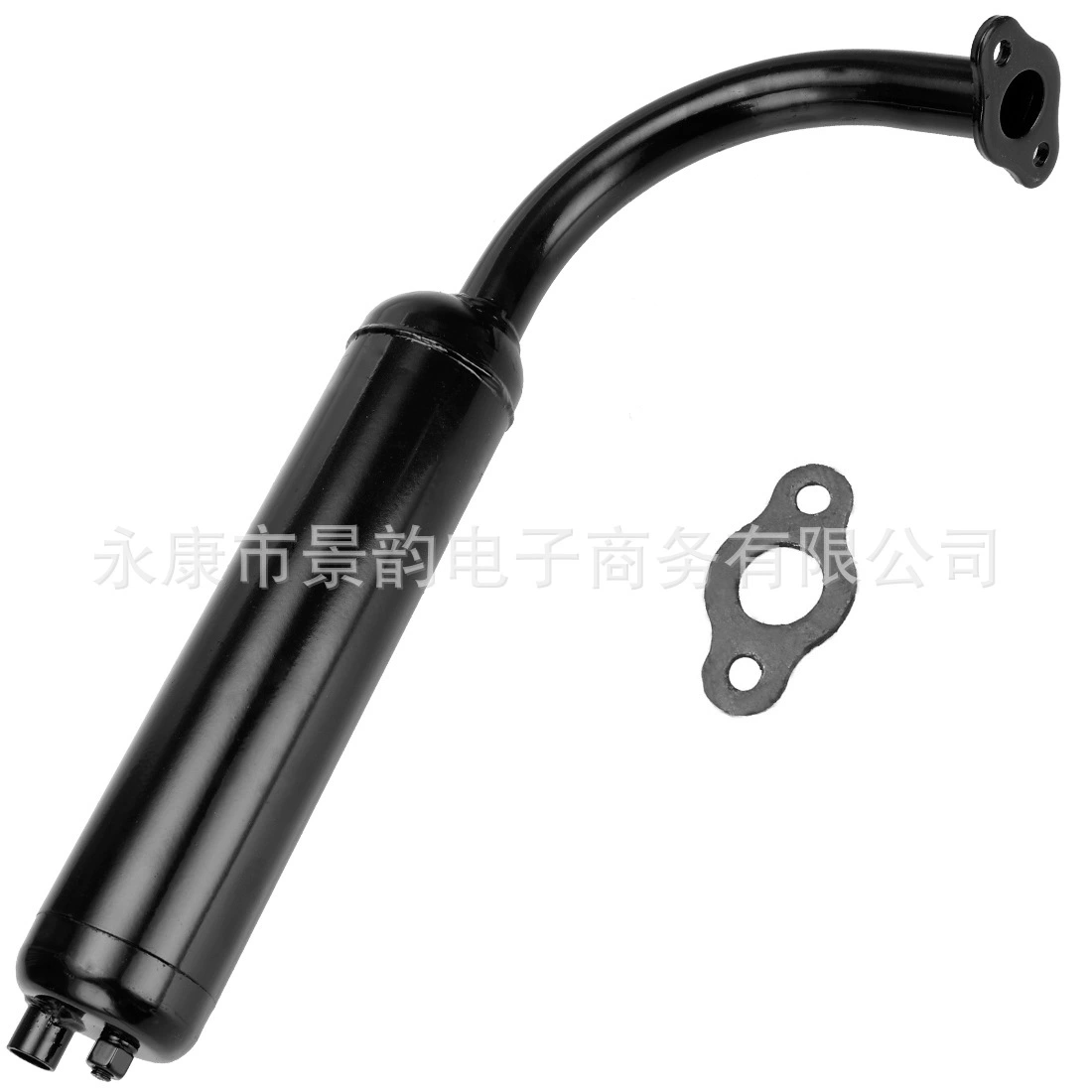 Модифицированный бензиновый велосипедный двухтактный двигатель мотоцикл 50CC/80CC выхлопная труба глушителя дымоход