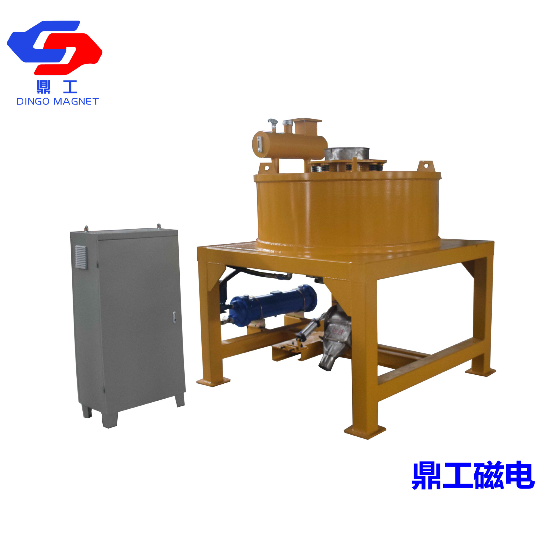 批发电磁干粉磁选机 矿用电磁磁选设备 细粉物料除铁磁选机