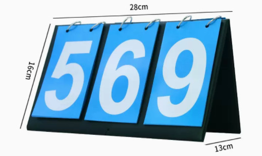 Marcador deportivo manual multifunción