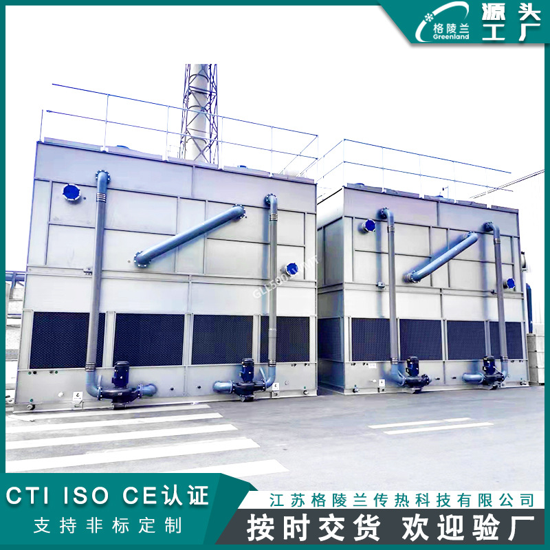 整流器不锈钢闭式纯水冷却器 高温合金炉逆流冷却塔 316L材质盘管