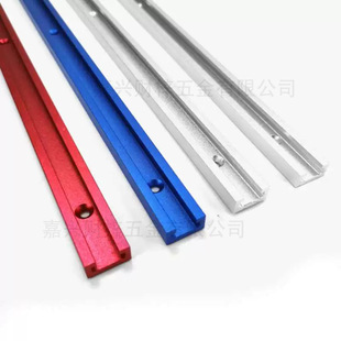 Factory for cross-border woodworking T-shaped track aluminum alloy T-slot track fixture slot T-slot miter track accessories