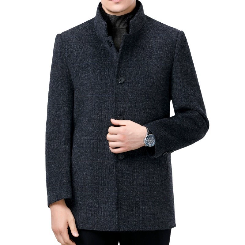 Woolen woolen coat, double-sided cashmere, winter jacket, liner with down