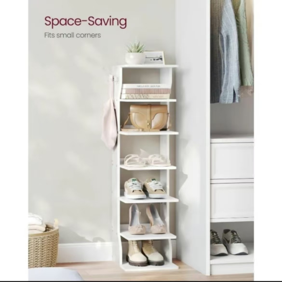Cross-border e-commerce foreign trade 7-level vertical shoe rack