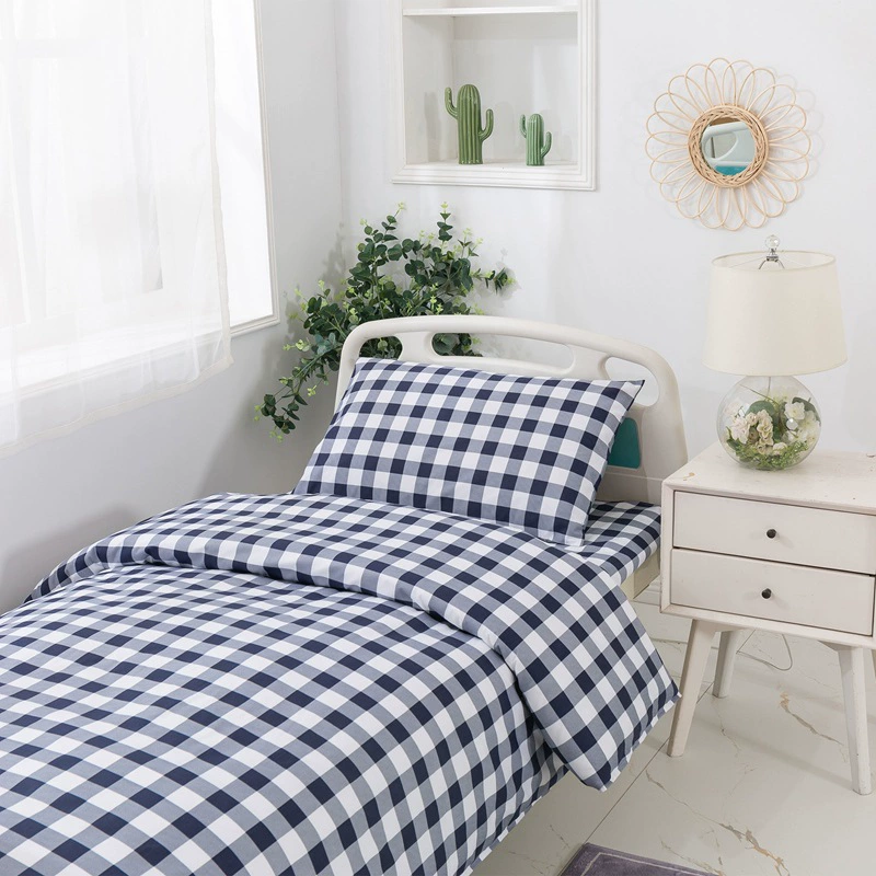 Оптовая Продажа с фабрики пододеяльник Больничная клиника санаторная простыня пододеяльник наволочка утолщенный Комплект из трех предметов