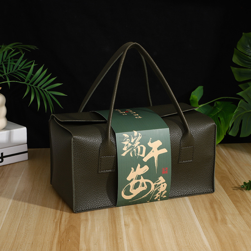 新商品のお年寄りギフトボックスの皮手提げケースの結婚式の誕生祝いはギフトボックスの大きいサイズの高級感のあるプレゼントの空箱に移転します。|undefined