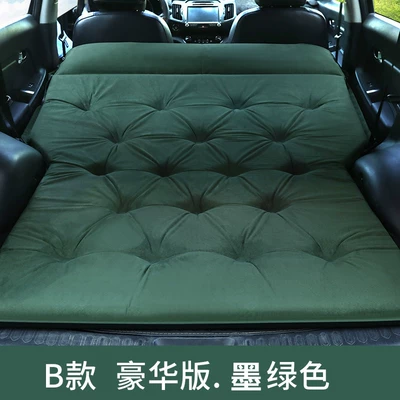 Artifact Air Cushion Bed, Vehicle-mounted inflatable bed - b-deluxe-version-thickened-dark-green
