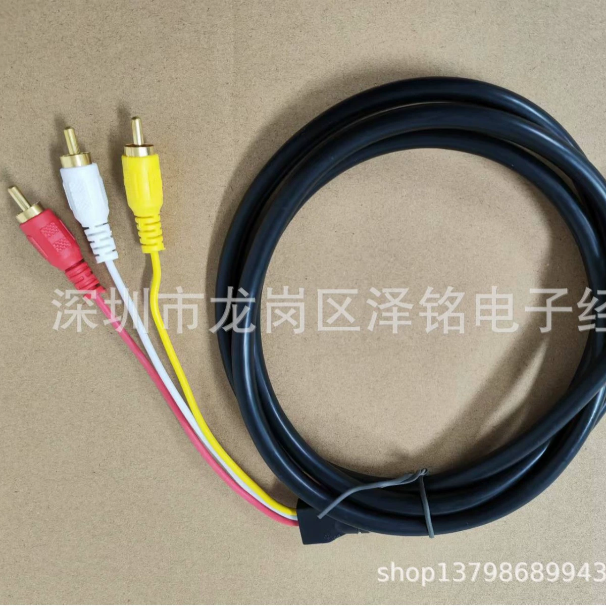Кабель HDMI к 3RCA 1,5 м с тройной цветной линией HDMI в AV кабель HDMI к соединению 3RCA