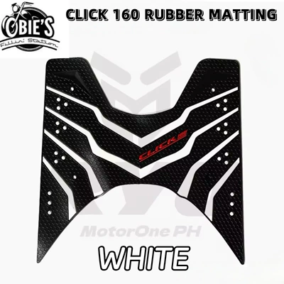 Electric vehicle foot mat Scooter Modification Accessories Anti-Slip - white