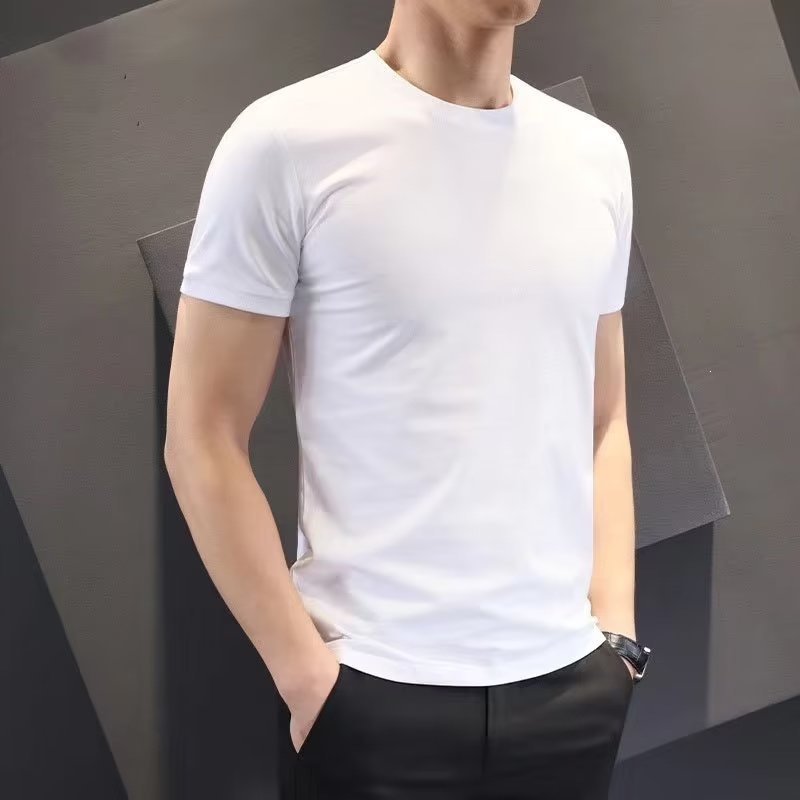 Summer thin fitted solid base body-friendly breathable quick dry…
