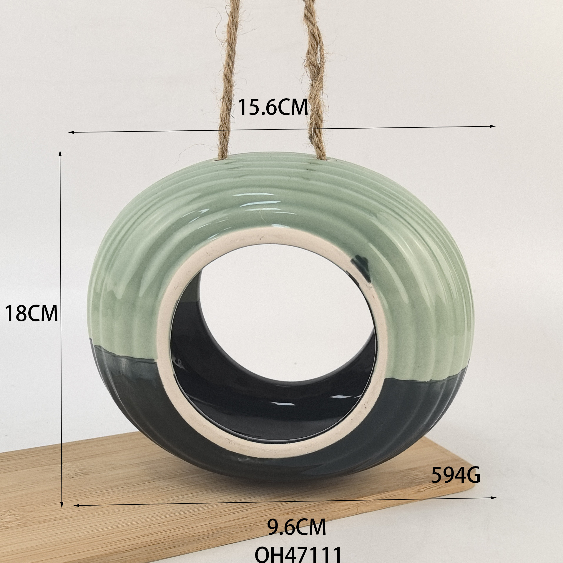 Alimentador de aves de cerámica personalizado, bebedero colgante redondo, peonía, loro, jaula para pájaros, suministros para pájaros, nido para dormir