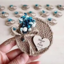 婚宴伴手礼婚礼礼品派对礼 新娘创意回礼可换logo换颜色